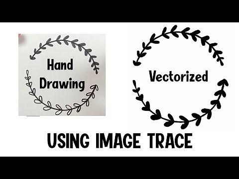 How to use Image Trace to Vectorize your Hand Drawing