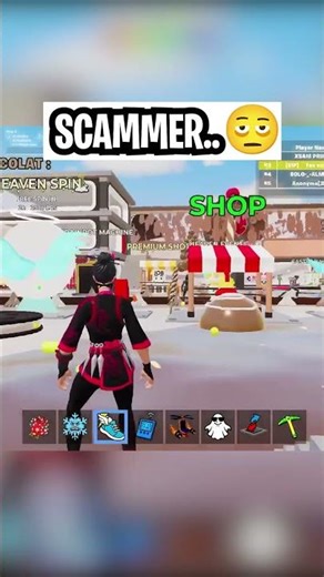 Scammer en live… 😡