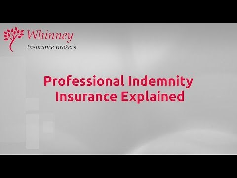Professional Indemnity Insurance Explained