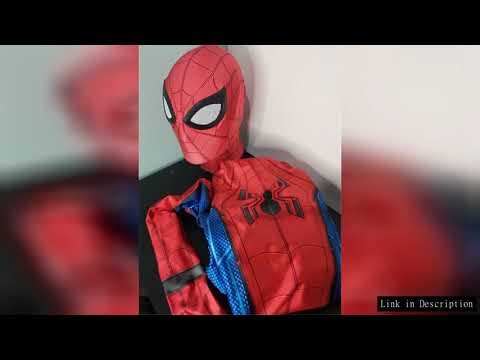 New Adult Man Halloween PS4 Game Insomniac Spider Superhero Cosplay Costume Men Bodysuit Zentai Ful