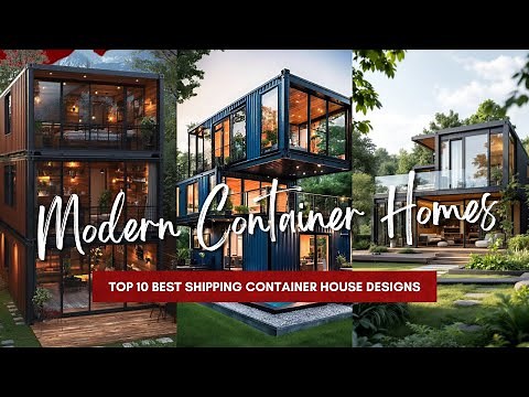 BEST! 100+ MODERN CONTAINER HOMES DESIGN IDEAS | HOW TO DECORATE SHIPPING CONTAINER HOUSE EXTERIOR