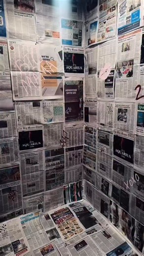 Before you spend money on a Galentine’s backdrop, try this instead. 💌 I made this newspaper backdrop last year using free materials, and it’s still one of my favorite easy setups. Simple, cute, and perfect if you’re decorating on a budget. Save this if you’re planning Galentine’s. #galentinesdecor #diybackdrop #partydecorideas #budgetdecor #eventstyling | Chay Jackson