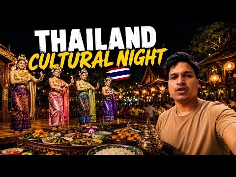 Thailand Cultural Night 🇹🇭 | Khantoke Dinner & Traditional Lanna Dance in Chiang Mai