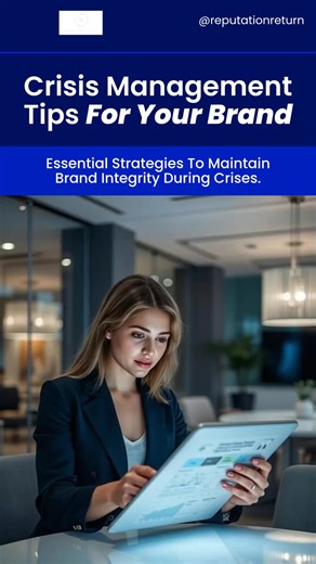 Crisis management is vital for brands! 🛡️ Here are key strategies you can implement: 🔑✨ #ReputationReturn #OnlineReputation #ReputationManagement #BrandProtection #ORM #CrisisManagement #DigitalReputation #ReputationRepair #SEO #OnlineReviews #PersonalBranding