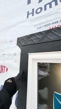 Here’s a look at how we flash and case our window openings. #windowinstall #smartwindows