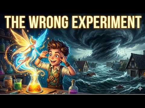 THE WRONG EXPERIMENT | A Magical Fantasy Story for Kids 🧚‍♂️🧪