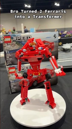 This LEGO Transformers alt build goes CRAZY! #lego #legos #legostarwars #legosets #legotoys #tous