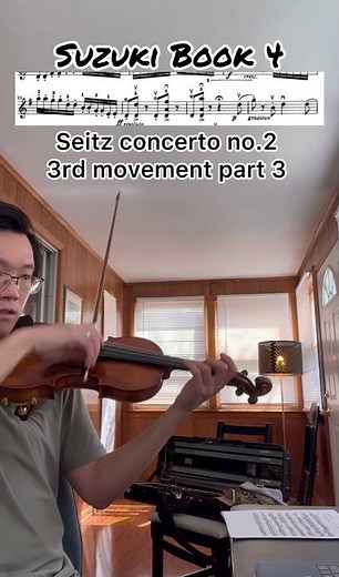 Suzuki book 4 Seitz Concerto no. 2 #classicalmusic #violinist #violin #music #violinmusic #suzuki
