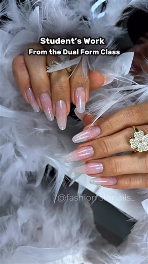 DUAL FORM CLASSES & SAN DIEGO NAILS | Every skill looks hard… until someone shows you the right way. From choosing the form → applying the gel → filing with confidence… Watching... | Instagram