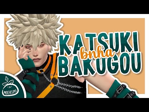 katsuki bakugo (爆豪 勝己) 💥 my hero academia ☆ the sims 4 cas + download/full cc list