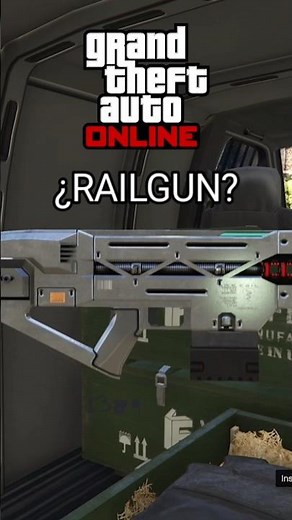 How to get the Railgun in GTA 5 Online weapons #gta5 #gta5online #gtav