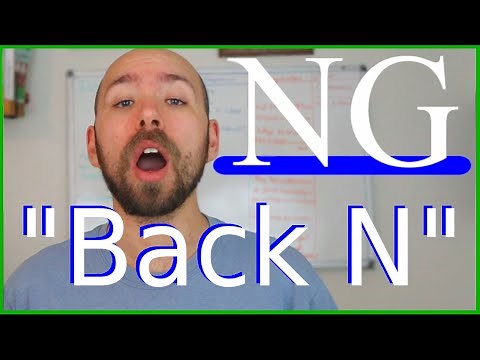 The Back N (NG) Sound (+NK) | Nasal Consonants #1 | American English Pronunciation and Ear Training
