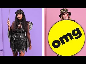 Best Friends Pick Each Other's Halloween Costumes • Nina and Chloe