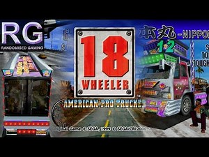 18 Wheeler American Pro Trucker - Sega Dreamcast - Intro & Arcade mode playthrough [HD 1080p]