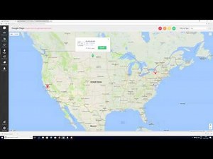Integrating google maps with OpManager
