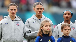Most USWNT Players Silent During Anthem At World Cup Debut, But At Least They Were Standing