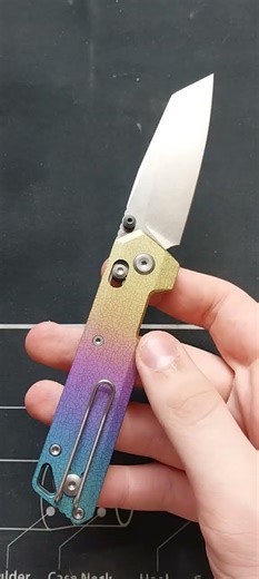 VOSTEED Parallel Crossbar Lock Pocket Knife