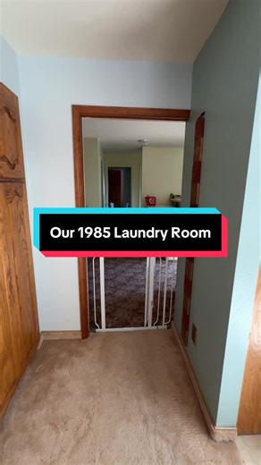 Exploring a Spacious 1985 Laundry Room