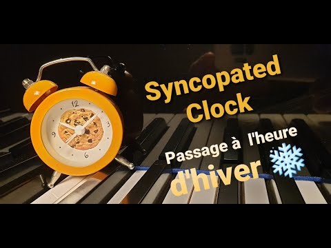 Syncopated Clock au piano Musique de Leroy Anderson