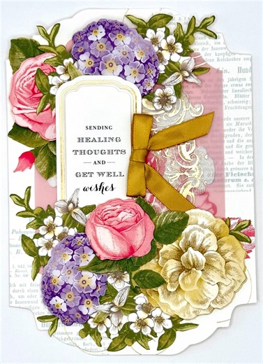 Sending Healing Thoughts and Get Well Wishes - Greeting Card - Etsy