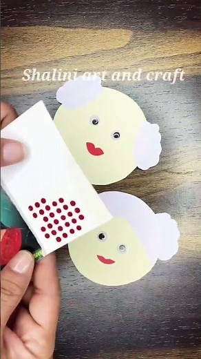 Grandparents Day card making idea | grandparents day card￼￼ #papercrafttutorial #shaliniartandcraft