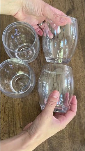 Unbreakable Stemless Plastic Wine Glasses Review