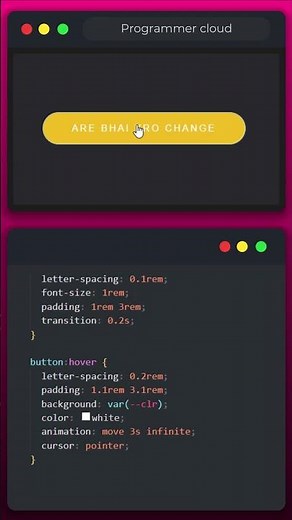 👀 Cool 'Try to Click Me' Button using HTML/CSS/JS