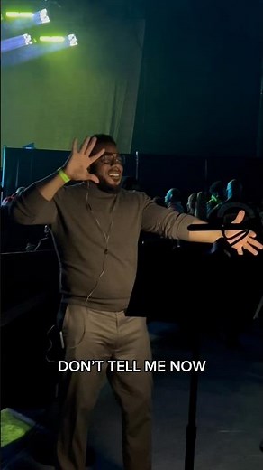Our ASL interpreter was rocking out! Shout out to Moriah Formica for the "Don't Tell Me" duet 🤘🤘