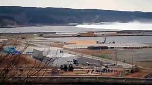 Fresh footage of huge tsunami waves smashing town in Japan