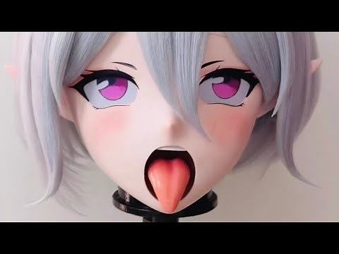 Full head with lock kigurumi mask customize character