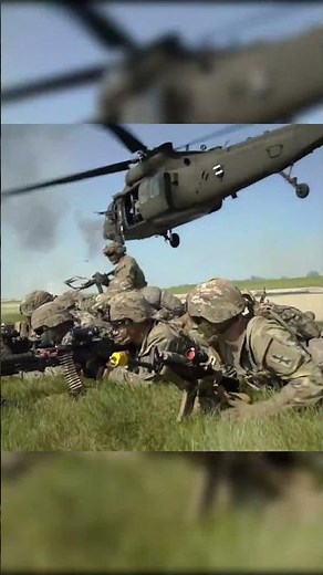 Black Hawk Air Assault Training in Action #shorts #military