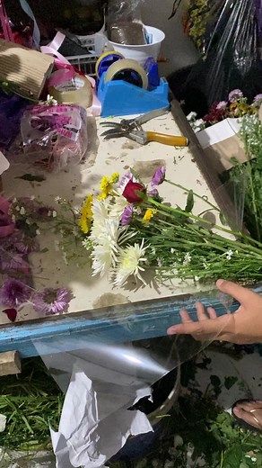 fresh flowers yang pertama kali aku dapatkan🥺❤️‍🔥 #fyp #xyzbca #freshsflowers