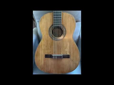 Neumann KM184 Audio Test - gut and silk strings - no nails