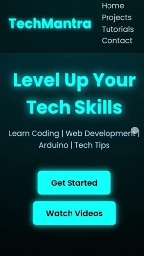 TMO WEB PROJECT using HTML, CSS, JS #code #programmerlife #learncoding