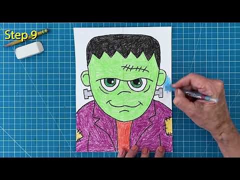 How to Draw Frankenstein
