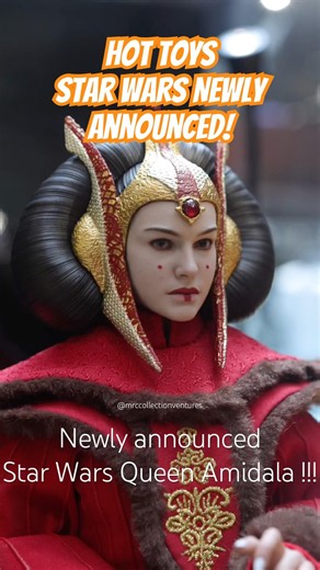 The Queen is Here Finally!!! Padme ! 220 USD star wars figure!!! #hottoys #starwars #queenamidala