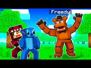 ¡1 NOCHE con FREEDY en MINECRAFT! 😱 FLEXVEGA RAPTORGAMER Y SILVIO
