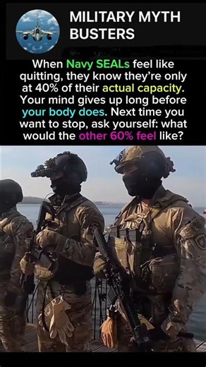 The Navy SEAL “40% Rule” Explained