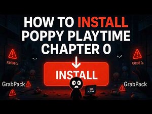 ⚠️HOW TO INSTALL..⚠️ | POPPY PLAYTIME CHAPTER 0 (FOR BOTH WINDOWS & ANDROID) (COMPLETE TUTORIAL)