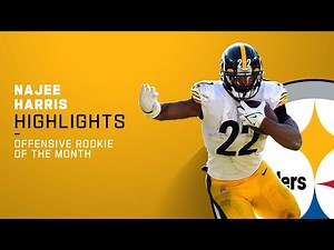 Najee Harris wins NFL Offensive Rookie of the Month | Pittsburgh Steelers