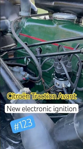Citroën 11CV (Traction Avant) - 123 electronic ignition