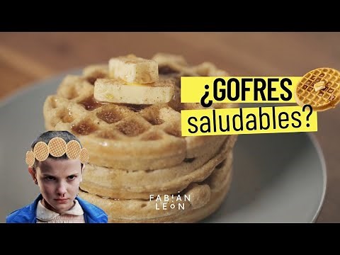 WAFFLES SALUDABLES | Gofres caseros SIN AZÚCAR