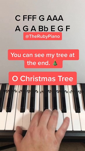 How to Play O Christmas Tree on Piano | Step-by-Step Tutorial
