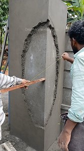 52M views · 803K reactions | Pillar Plastering Guide✨#design #cementplaster #pillarplastering #plasteringtips #construction #tradesecrets #pillarwork #HomeImprovement | Dream home maker SKM | Facebook