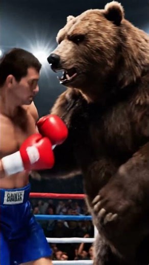 🥊 Bear vs Boxer: Who Wins?