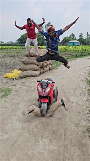 Small motorcycle start noise.