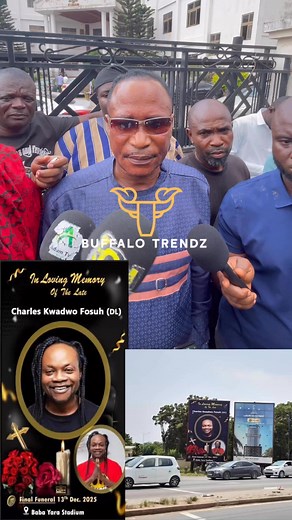 CONFIRMED ! According to a member of the Ɛkoɔ family, Daddy Lumba’s funeral is reportedly set for December 13, 2025. | Buffalo News Live