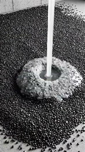 🔨🏠I Poured Resin Over Rocks✨... The Result is INSANE! 🤯#diy #homerenovation #stonecarpet #Satisfying