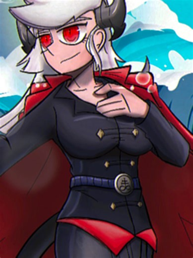 helltaker Leviathan oc edit fan-made character by lennik