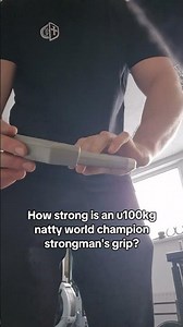 Finally had a chance to try a hand grip dynamometer! #gripstrength #grip #strongman